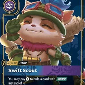 Riftbound OGNX Teemo, Swift Scout (V.1 - Rare)
