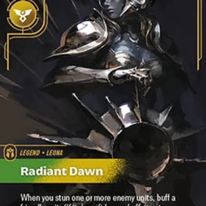 Riftbound OGN Leona, Radiant Dawn (V.2 - Showcase)