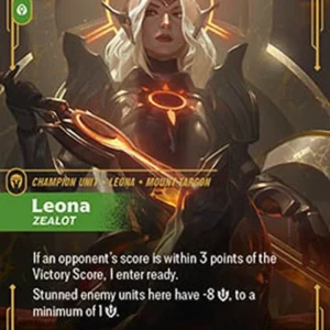 Riftbound OGN Leona, Zealot (V.2 - Showcase)
