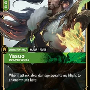 Riftbound OGN Yasuo, Remorseful (V.2 - Showcase)