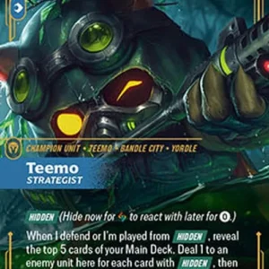 Riftbound OGN Teemo, Strategist (V.2 - Showcase)