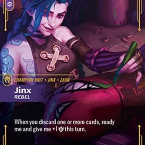 Riftbound OGN Jinx, Rebel (V.1 - Epic)
