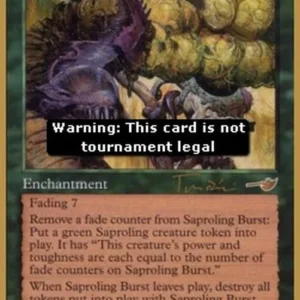 Magic: The Gathering Saproling Burst