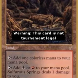 Magic: The Gathering Sulfurous Springs