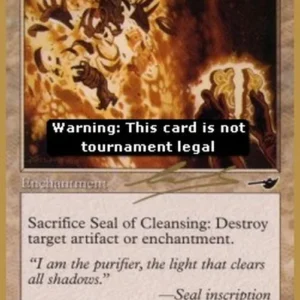 Magic: The Gathering Seal of Cleansing