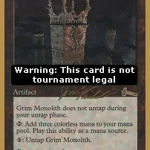 Magic: The Gathering Grim Monolith