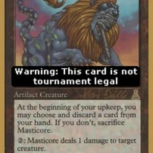 Magic: The Gathering Masticore