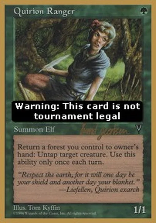 Magic: The Gathering Quirion Ranger