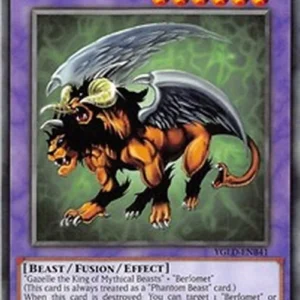 Yu-Gi-Oh! YGLD Chimera the Flying Mythical Beast