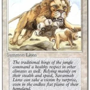 Magic: The Gathering Savannah Lions