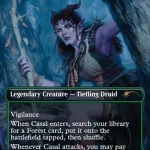 Magic: The Gathering Casal, Lurkwood Pathfinder // Casal, Pathbreaker Owlbe