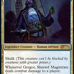 Magic: The Gathering Gregor, Shrewd Magistrate