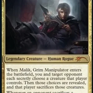 Magic: The Gathering Malik, Grim Manipulator