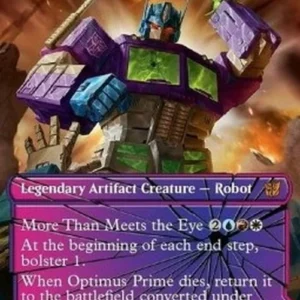 Magic: The Gathering Optimus Prime, Hero // Optimus Prime, Autobot Leader (