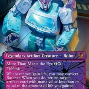 Magic: The Gathering Ratchet, Field Medic // Ratchet, Rescue Racer (V.2)