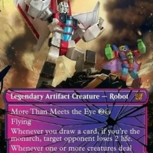 Magic: The Gathering Starscream, Power Hungry // Starscream, Seeker Leader