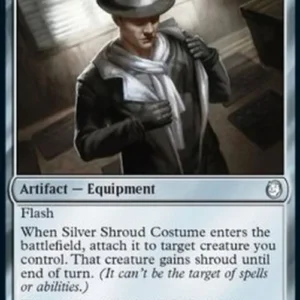 Magic: The Gathering Silver Shroud Costume