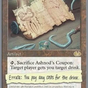Magic: The Gathering Ashnod's Coupon