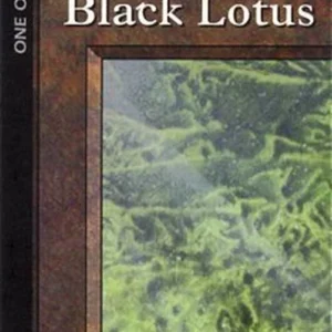 Magic: The Gathering Black Lotus Puzzle Card (V.1)