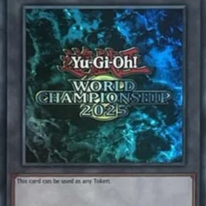 Yu-Gi-Oh! WCCP 2025 World Championship Token (Blue)
