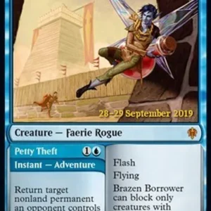 Magic: The Gathering Brazen Borrower // Petty Theft (V.1)