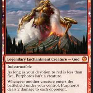 Magic: The Gathering Purphoros, God of the Forge