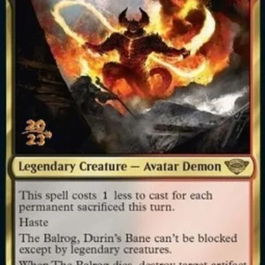 Magic: The Gathering The Balrog, Durin's Bane