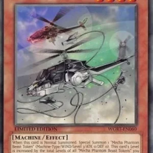 Yu-Gi-Oh! WGRT Mecha Phantom Beast Tetherwolf