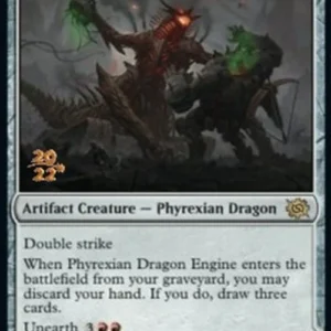 Magic: The Gathering Phyrexian Dragon Engine // Mishra, Lost to Phyrexia