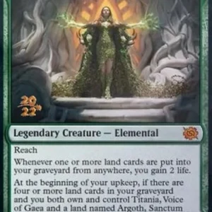 Magic: The Gathering Titania, Voice of Gaea // Titania, Gaea Incarnate