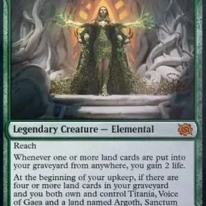 Magic: The Gathering Titania, Voice of Gaea