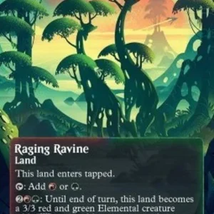 Magic: The Gathering Raging Ravine (V.4)