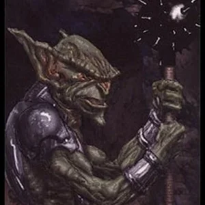 Magic: The Gathering Goblin Token (Red 1/1) (V.2)