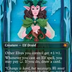 Magic: The Gathering Leaf-Crowned Visionary