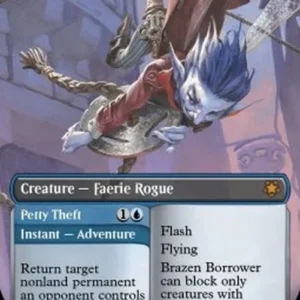 Magic: The Gathering Brazen Borrower // Petty Theft