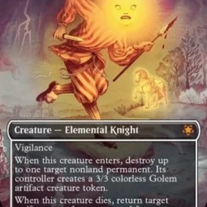 Magic: The Gathering Cavalier of Dawn (V.1)