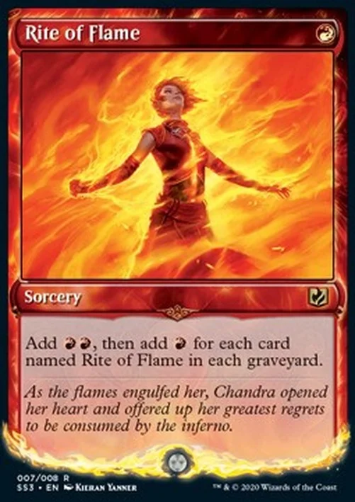Magic: The Gathering Rite of Flame