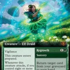 Magic: The Gathering Emeritus of Abundance // Regrowth