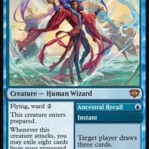 Magic: The Gathering Emeritus of Ideation // Ancestral Recall