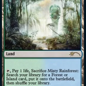 Magic: The Gathering Misty Rainforest