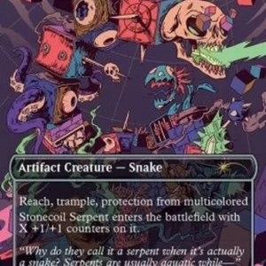 Magic: The Gathering Stonecoil Serpent