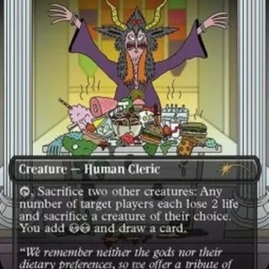 Magic: The Gathering Priest of Forgotten Gods
