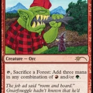 Magic: The Gathering Orcish Lumberjack