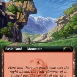 Magic: The Gathering Mountain (V.4)