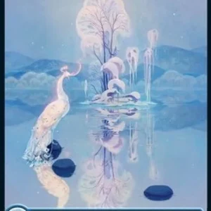 Magic: The Gathering Snow-Covered Island