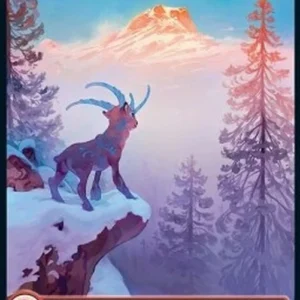Magic: The Gathering Snow-Covered Mountain