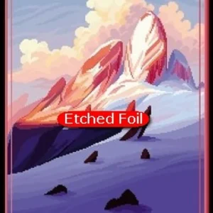 Magic: The Gathering Snow-Covered Mountain (V.2)