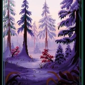 Magic: The Gathering Snow-Covered Forest (V.1)