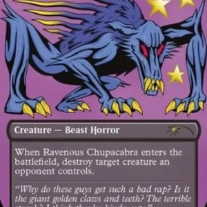Magic: The Gathering Ravenous Chupacabra (V.1)