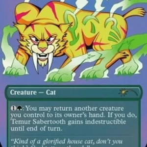 Magic: The Gathering Temur Sabertooth (V.1)
